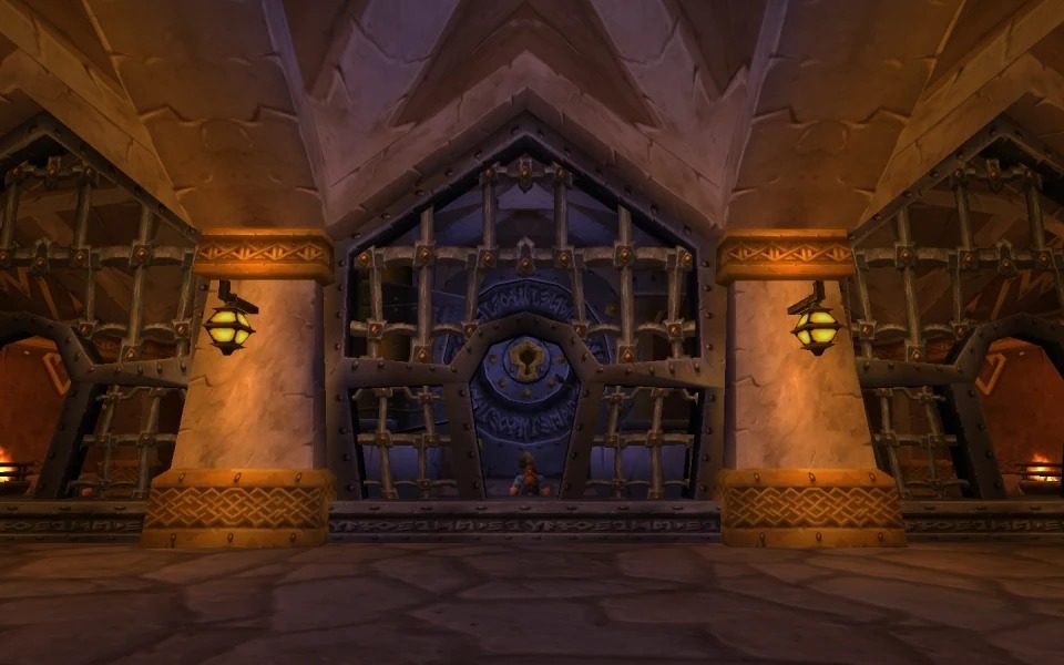 Банк Стальгорна (Vault of Ironforge) — дворфийское хранилище с массивными дверями сейфов