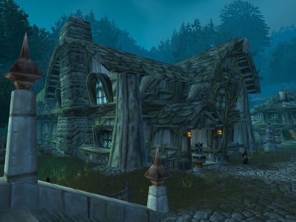Таверна Темнолесья (Scarlet Raven Tavern) — место привязки Камня возвращения